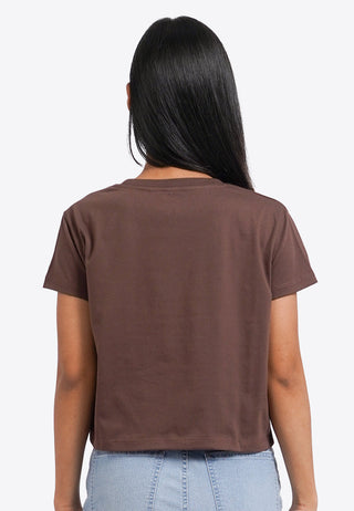 Short Sleeve Graphic Crop T-Shirt