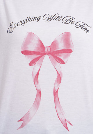 Round Neck Short Sleeve Graphic T-Shirt