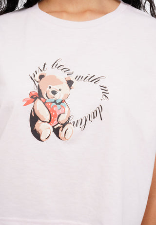 Short Sleeve Graphic Crop T-Shirt