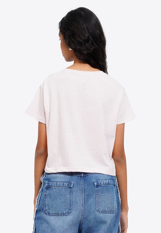 Short Sleeve Graphic Crop T-Shirt
