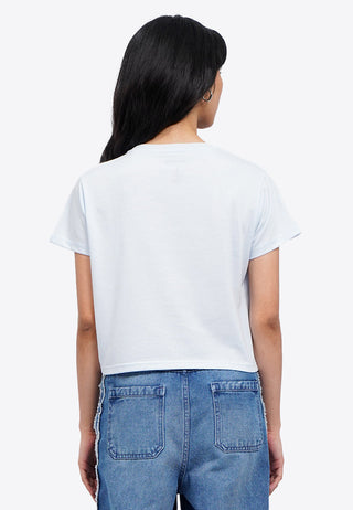 Short Sleeve Graphic Crop T-Shirt