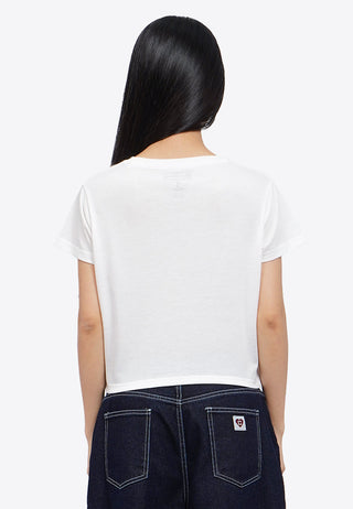 Short Sleeve Graphic Crop T-Shirt
