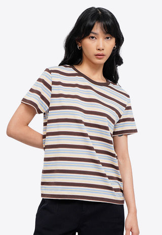Short Sleeve Stripes T-Shirt