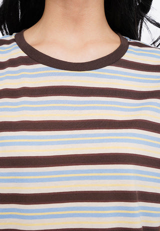 Short Sleeve Stripes T-Shirt