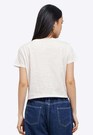 Short Sleeve Graphic Crop T-Shirt