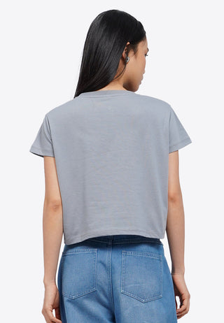Short Sleeve Graphic Crop T-Shirt