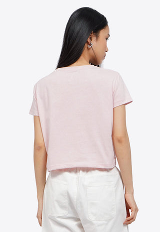 Short Sleeve Graphic Crop T-Shirt