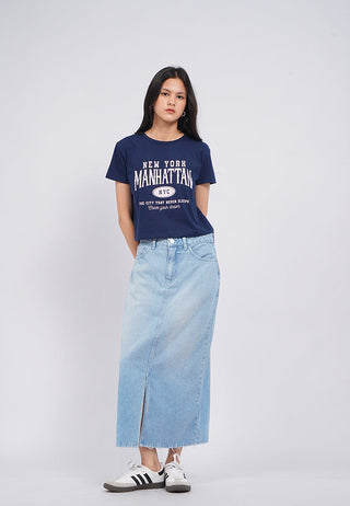 Short Sleeve Graphic Crop T-Shirt