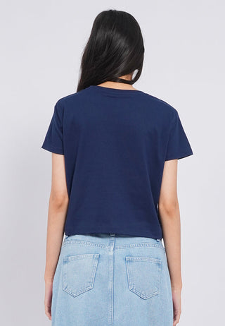 Short Sleeve Graphic Crop T-Shirt
