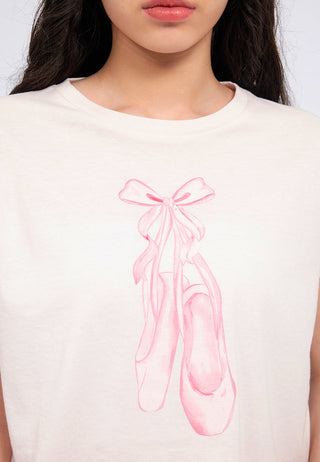 Short Sleeve Graphic Crop T-Shirt