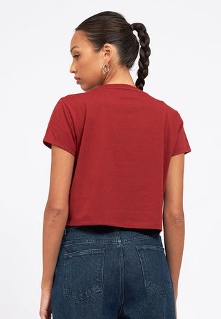 Short Sleeve Graphic Crop T-Shirt