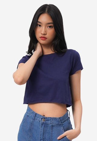 Short Sleeve Boxy Crop Top