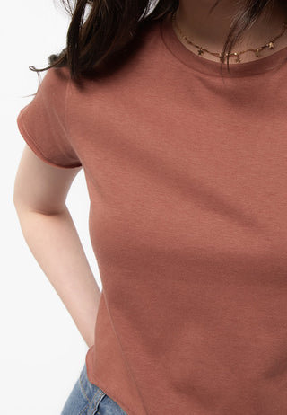 Short Sleeve Boxy Crop T-Shirt