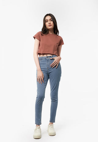 Short Sleeve Boxy Crop T-Shirt