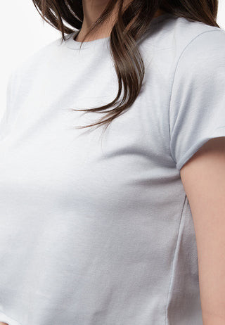 Short Sleeve Boxy Crop T-Shirt