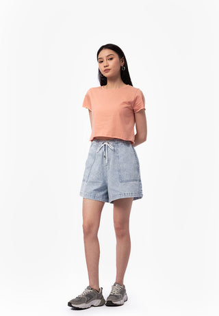 Short Sleeve Crop T-Shirt