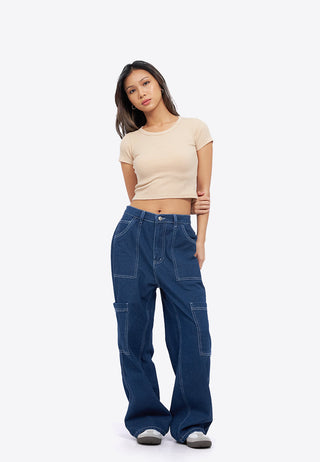 Short Sleeve Rib T-Shirt