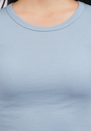 Short Sleeve Ribbed T-Shirt