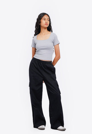 Basic Square Neck T-Shirt