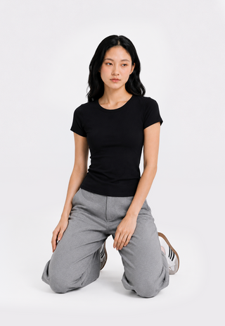 Short Sleeve Fitted T-Shirt