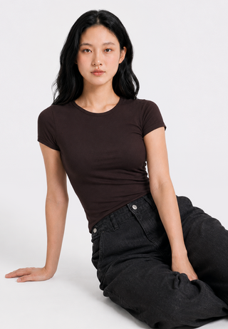 Short Sleeve Fitted T-Shirt