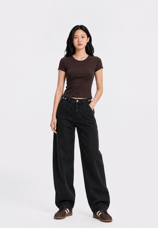 Short Sleeve Fitted T-Shirt