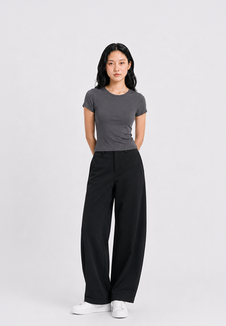 Short Sleeve Fitted T-Shirt