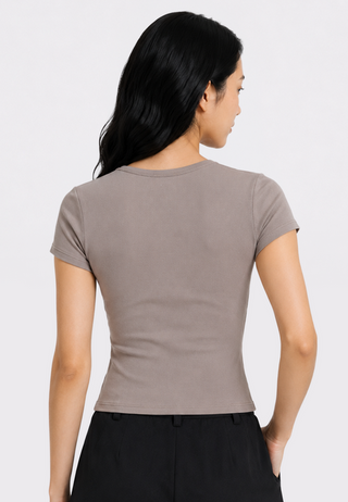 Short Sleeve Fitted T-Shirt