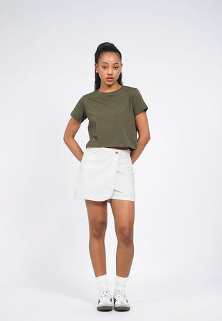 Short Sleeve Crop Boxy T-Shirt