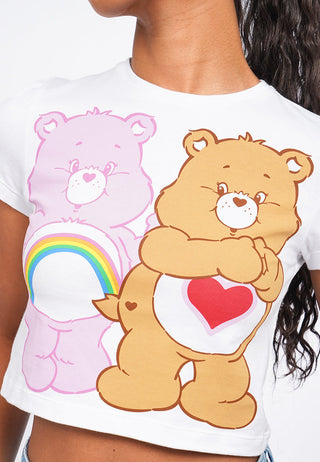 Care Bears Fitted Graphic Crop T-Shirt