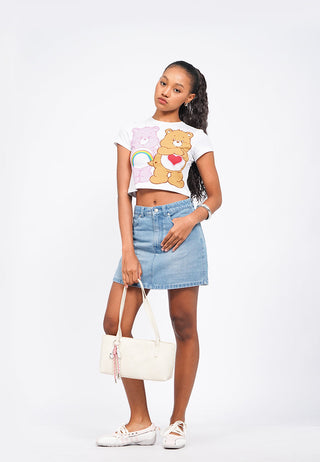 Care Bears Fitted Graphic Crop T-Shirt