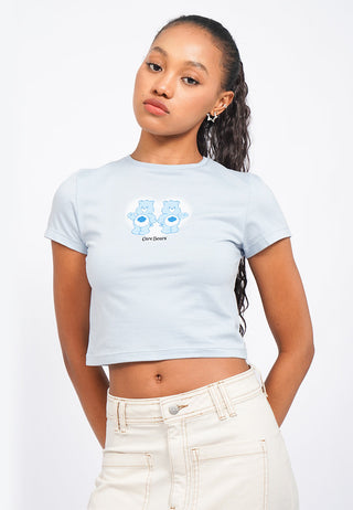 Care Bears Fitted Graphic Crop T-Shirt