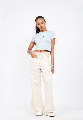 Care Bears Fitted Graphic Crop T-Shirt