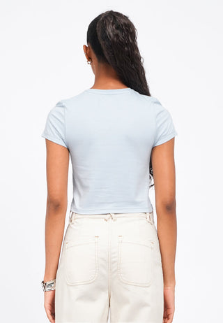 Care Bears Fitted Graphic Crop T-Shirt