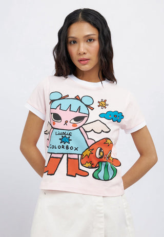 Colorbox x Liunic Mix Printed Baby Tee