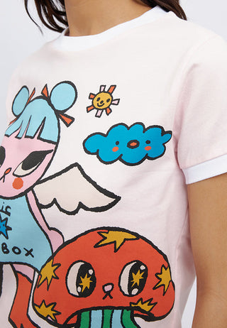 Colorbox x Liunic Mix Printed Baby Tee