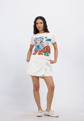 Colorbox x Liunic Mix Printed Baby Tee