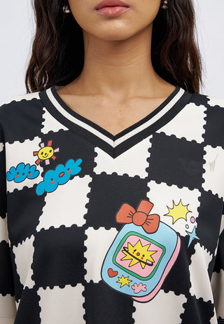 Colorbox x Liunic Oversized Printed Jersey