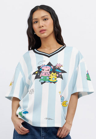Colorbox x Liunic Oversized Printed Jersey