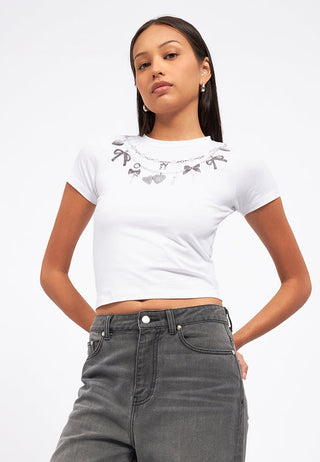 Short Sleeve Fitted Graphic T-Shirt