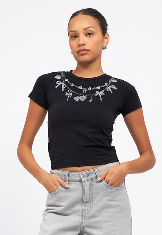 Short Sleeve Fitted Graphic T-Shirt