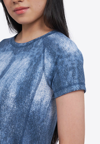 Raglan Top with Contrast Stitch