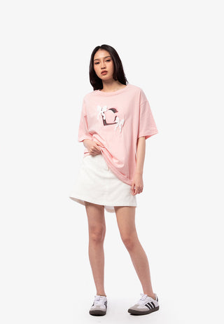 Oversized Short Sleeve Logo T-Shirt