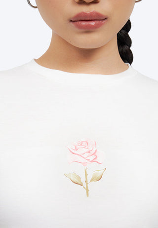 Boxy Cropped Graphic T-Shirt