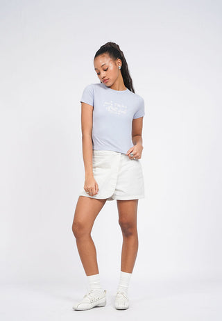 Boxy Cropped Graphic T-Shirt