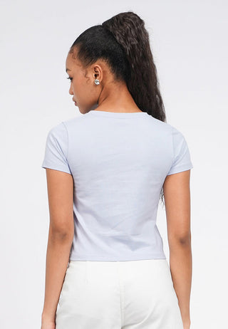 Boxy Cropped Graphic T-Shirt