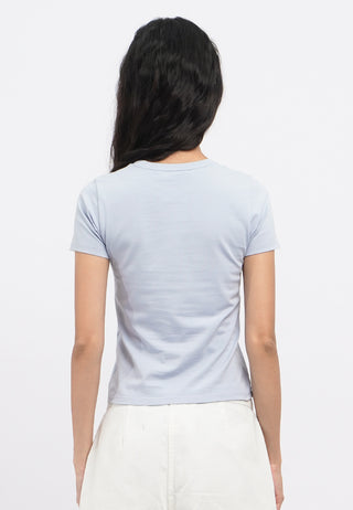 Short Sleeve Rhinestone T-Shirt