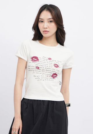 Short Sleeve Baby Tee with Graphic