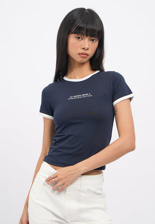 Short Sleeve Fitted Graphic Tee