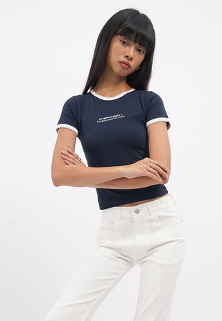 Short Sleeve Fitted Graphic Tee